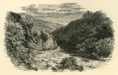 On the Dart, Lovers Leap, c1890.