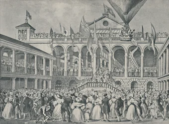 New Hungerford Marketin avaaminen 2. heinäkuuta 1833, 1920