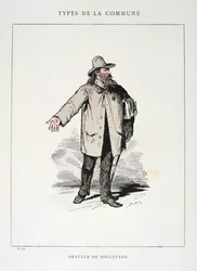Boulevard-puhuja, Paris Commune, 1871