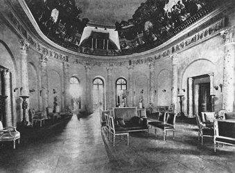 Ostafyevo Estate. Soikea sali, 1800-luvun loppu