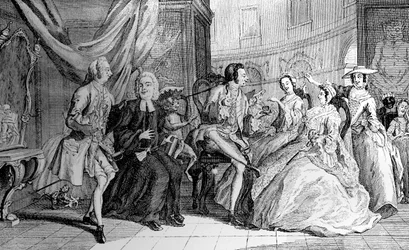 Muodikas maalaus, 1748