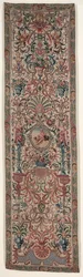 Pari käsityösängyn verhoilua, c. 1690.