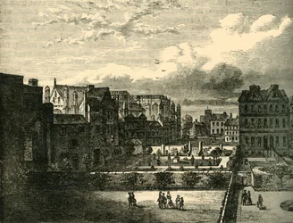 Palace Yard, etelästä, 1881.