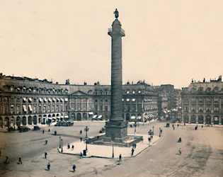 Pariisi. - La Place Vendome. - LL, c1910.