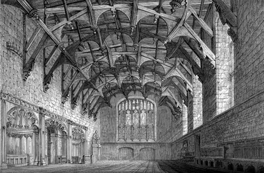 Eduskuntatalo, Edinburgh, rakennettu 1632-1639, 1893