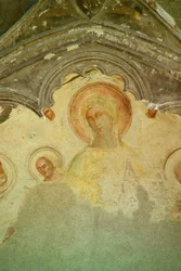 Erityisesti Fresco, Quadriporticus, Katedraali, Salerno, Campania, Italia