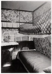 Matkustajahytti yöllä, LZ 127 Graf Zeppelin, 1933