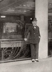 Paul Bourget, ranskalainen kirjailija ja kriitikko, 1928
