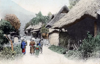 Talonpoikaisasunnot, Japani, 1900-luku