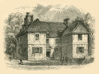 Penns House, Second Street, Philadelphia, c1687-1689, 1890.