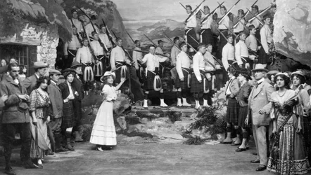 The Gay Gordonsin esitys, vuodelta 1907