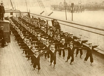 Fyysinen pora Arethusalla., c1930.