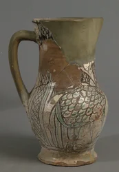 Kannu, italialainen, 1400-luvun alku.