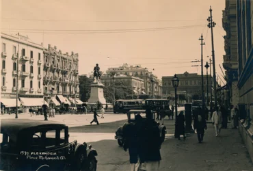 Place Muhammad Ali, Aleksandria, Egypti, 1936