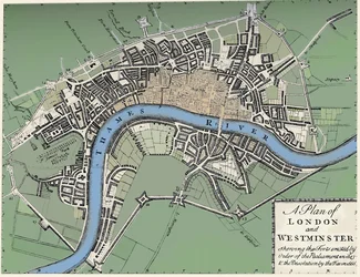 Lontoon ja Westminsterin suunnitelma, 1749 1903