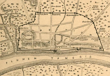 Rooman Lontoon suunnitelma, 1897.