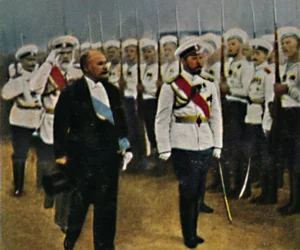 Poincaré syntyi 1860 ja tsaari Nikolai II 1868-1918, 1934.