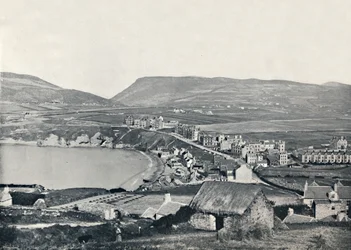 Port Erin - Panoraamanäkymä kaupunkiin ja sen lähialueille, 1895