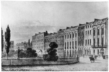 Portman Square, Lontoo, 1813 1907