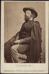 Alfred, Lord Tennysonin muotokuva 1809-1892, 1861.