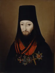 Arkkipiispa Josef Kreivi Argutinsky-Dolgorukyn muotokuva 1743-1801, 1840-luku