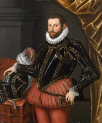 Itävallan arkkiherttua Ernestin muotokuva 1553-1595, 1500-luvun toinen puoli.