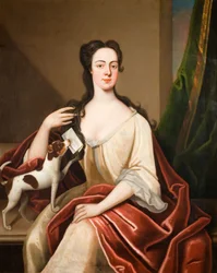 Barbara Listerin muotokuva, 1740-1750.