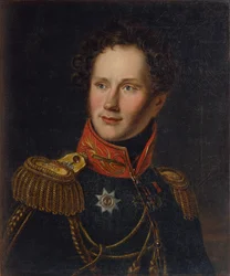 Kreivi Aleksei Fjodorovitš Orlovin muotokuva 1787-1862, n. 1810