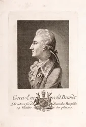 Kreivi Enevold Brandtin muotokuva 1738-1772.