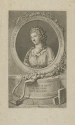 Muotokuva Elisa von der Reckestä 1754-1833, 1792.