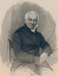 Ernst Moritz Arndtin muotokuva 1769-1860.