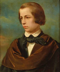 Franz Lisztin muotokuva 1811-1886, n. 1830.