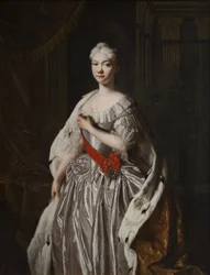 Venäjän suurherttuatar Natalja Aleksejevnan muotokuva 17141728, 1720-luvun loppu