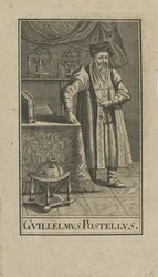 Guillaume Postelin muotokuva 1510-1581, ennen vuotta 1740.