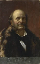 Jacques Offenbachin muotokuva 1819-1880