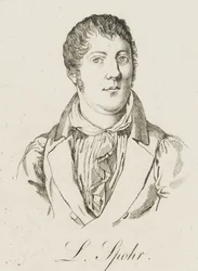 Louis Spohrin muotokuva 1784-1859, n. 1830.