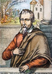 Miguel Servetin muotokuva, 1700-luvun alku