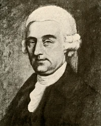 Muotokuva bostonilaisesta Nathaniel Appletonista, valkoisessa peruukissa, jossa on puffaus, n. 1740, 1937.