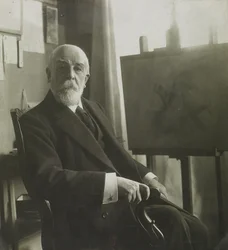 Odilon Redonin muotokuva 1840-1916, 1913.