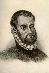 Pedro Menendez de Avilesin muotokuva, jossa näkyy espanjalainen mekko, c1570-1580, 1937.