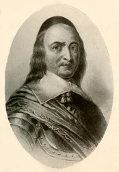 Peter Stuyvesantin muotokuva panssari- ja pääkallohattuissa, 1647, 1937.