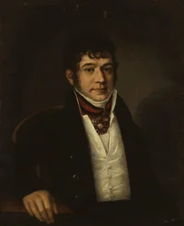 Platon Bogdanovich Ogarevin muotokuva 1777-1838, 1810p