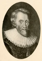 Sir Edwin Sandysin muotokuva, alas käännetty röyhelö, c1560-1570, 1937.