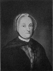 Muotokuva Sophie de La Fontista 1717-1797, 1700-luvun toinen puoli.