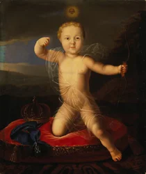 Muotokuva Venäjän Tsarevitš Peter Petrovitshista 1715-1719, 1800-luvun ensimmäinen neljännes.