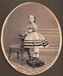 Varvara Mihailovna Dostojevskajan muotokuva 1854-1864, noin 1860