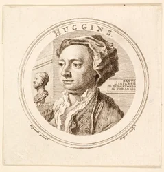 William Hugginsin muotokuva, pubi. 1760.
