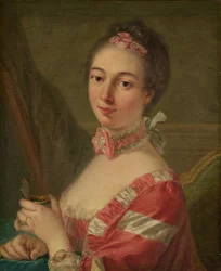 Naisen muotokuva, 1700-luku.