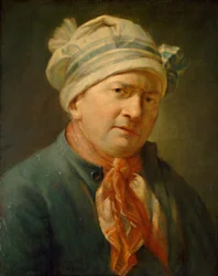 Miehen muotokuva, 1700-luku.