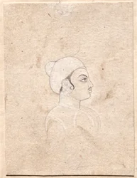 Miehen muotokuva, 1700-luvun loppu.